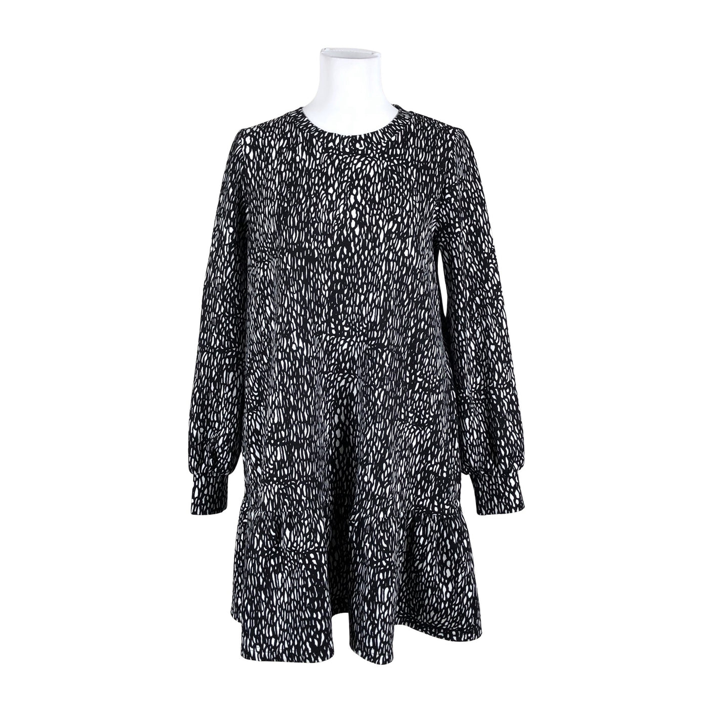 Unisex Nanso - Tricot dress, size 34 - Black (1)