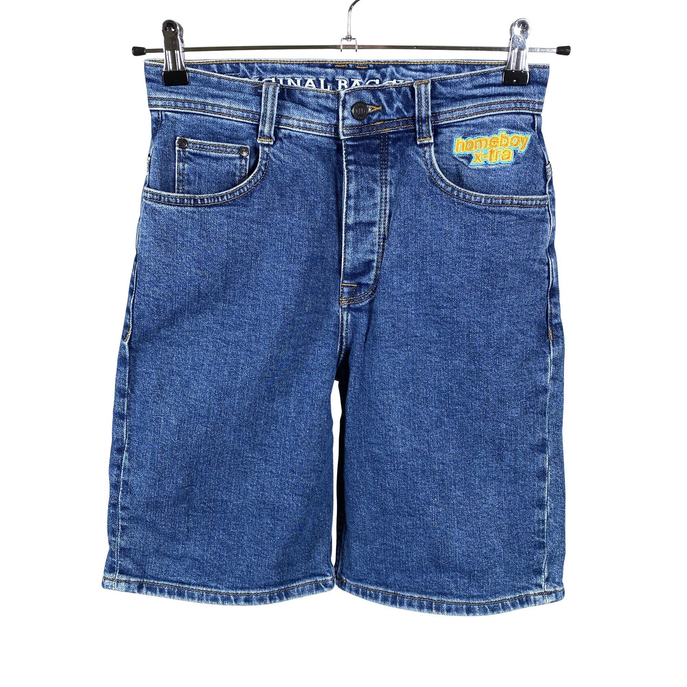 Unisex Homeboy - Denim shorts, size W26 - Blue (1)