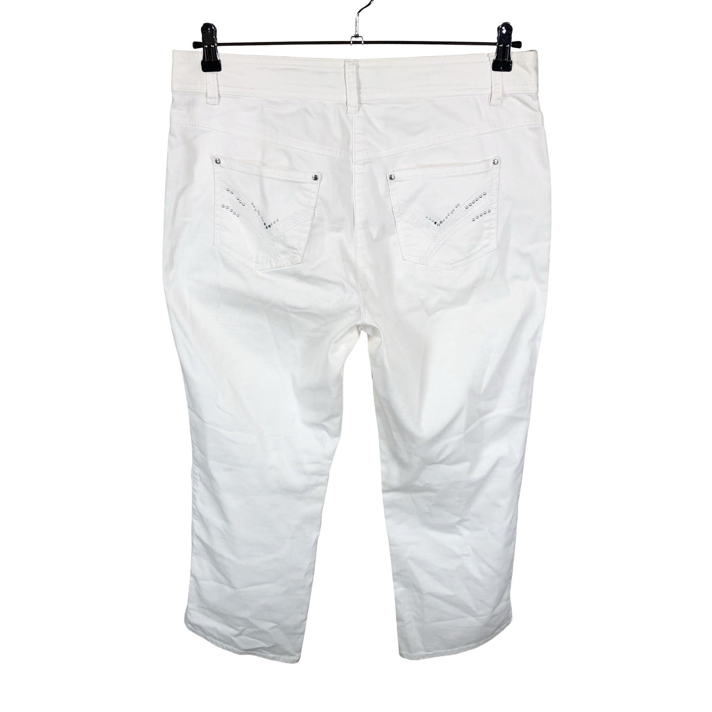 Unisex Gerry Weber - Capri jeans, size 42 - White (2)