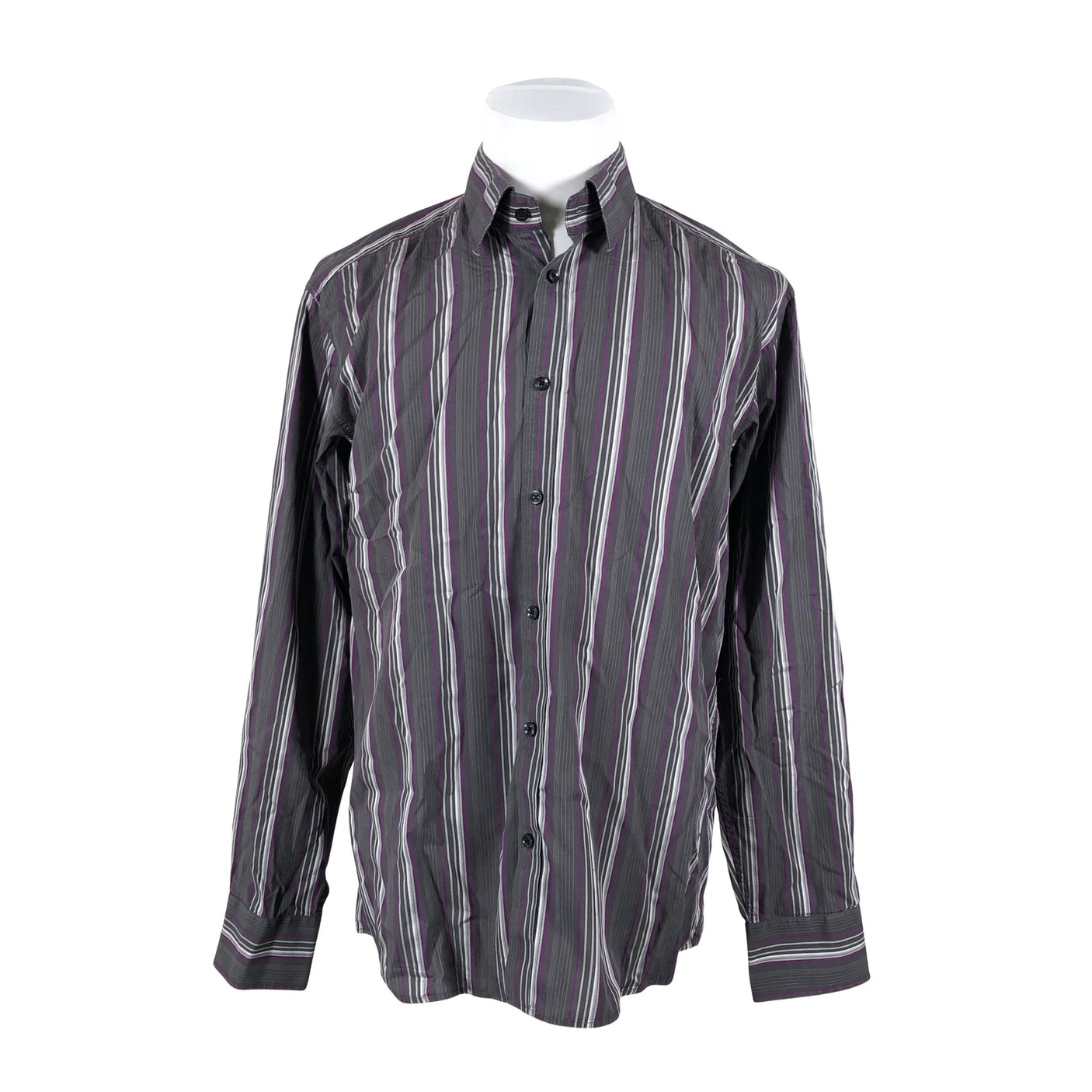 Unisex Selected - Collared shirt, size XXL - Gray (1)