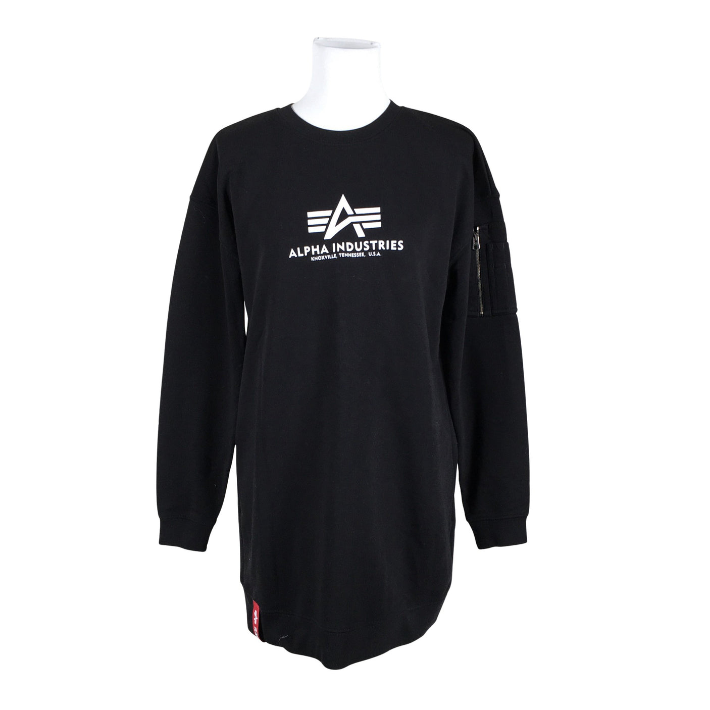 Unisex Alpha Industries - Sweatshirt tunic, size 36 - Black (1)