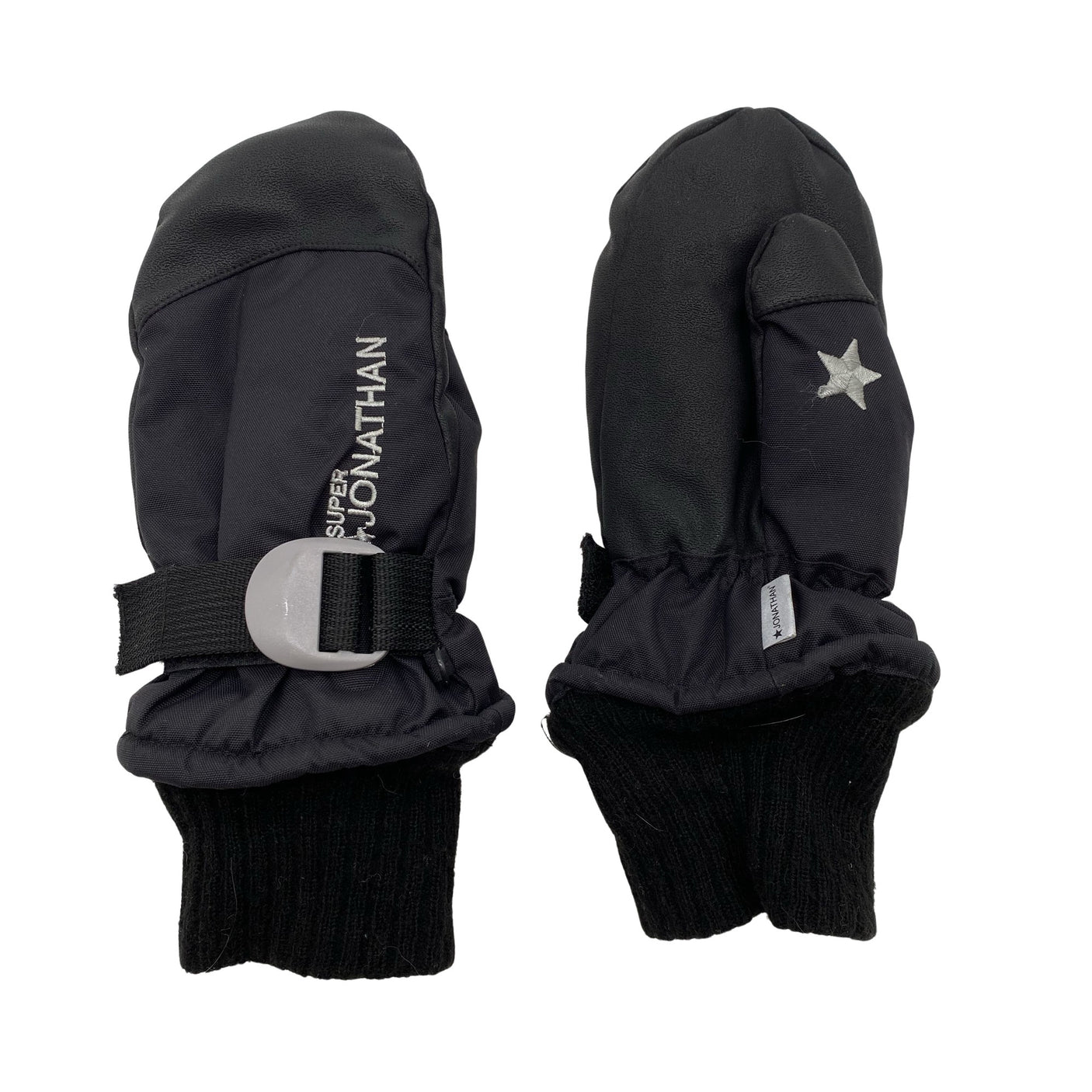 Unisex Jonathan - Winter gloves, size 5 - 8 vuotta - Black (1)