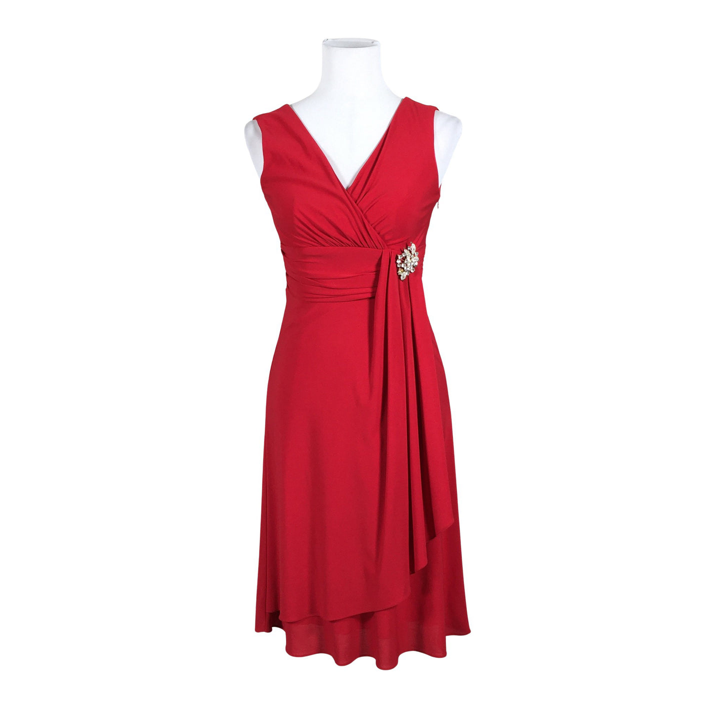 Unisex Fashion New York - Party dress, size 36 - Red (2)