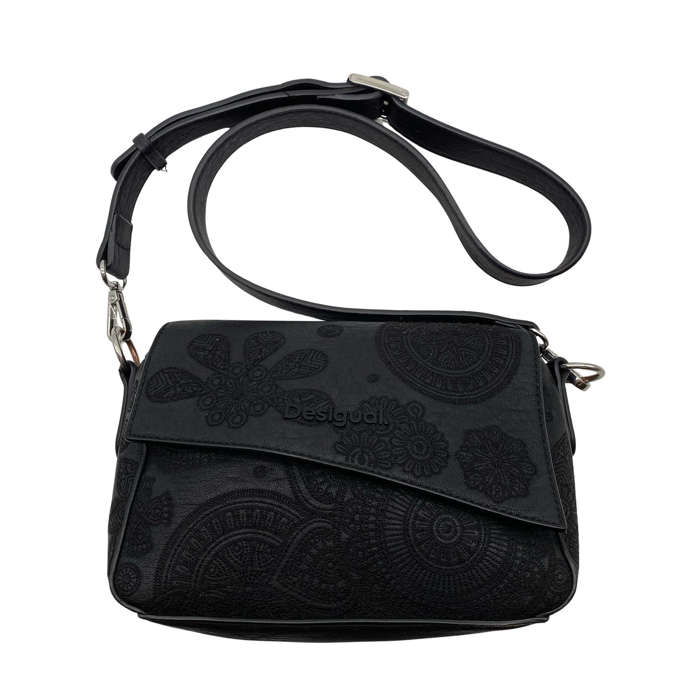 Unisex Desigual - Shoulder bag, size Midi - Black (1)