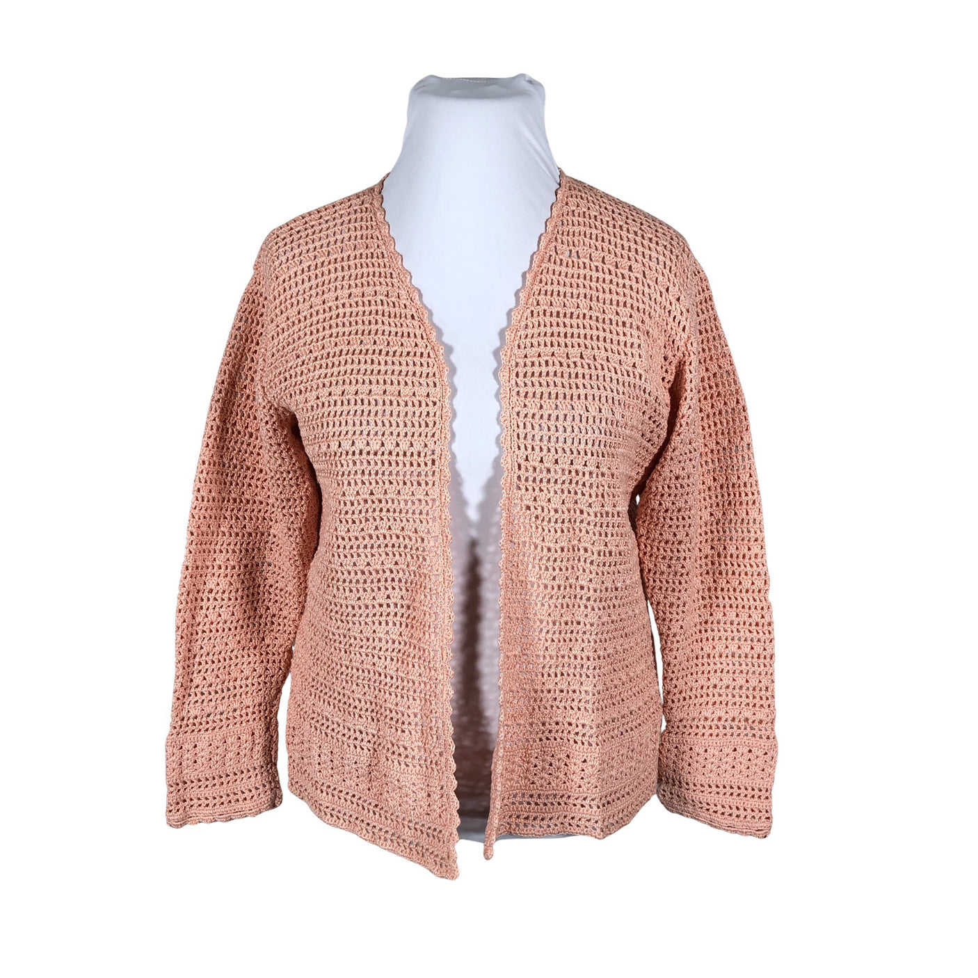 Unisex Handmade - Cardigan, size 44 - Light pink (1)