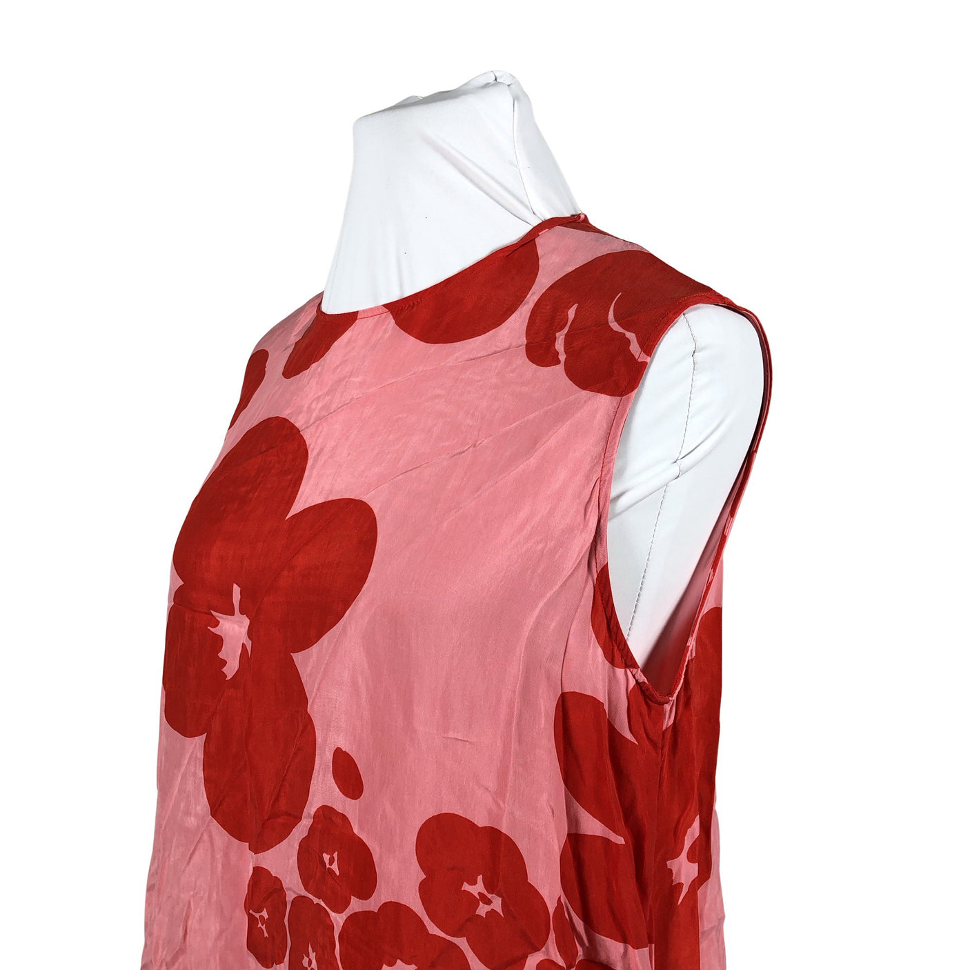 Unisex Marimekko - Schiffon dress, size 42 - Red (2)