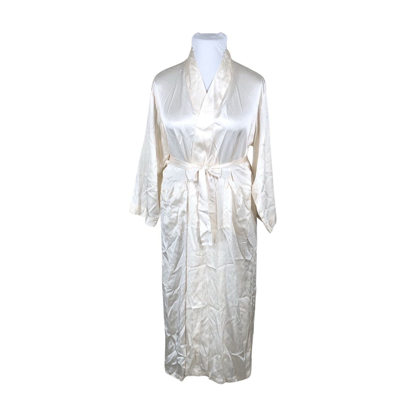 Unisex Stockmann Silk - Dressing gown, size 42 - Natural white (1)