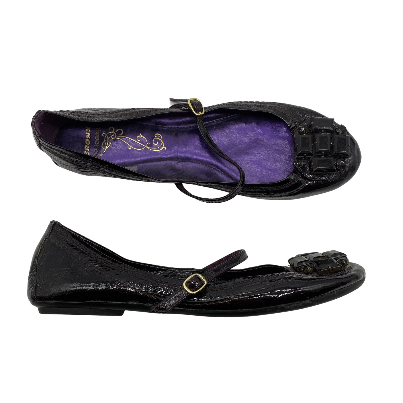 Unisex Bronx - Ballerinas, size 36 - Black (1)