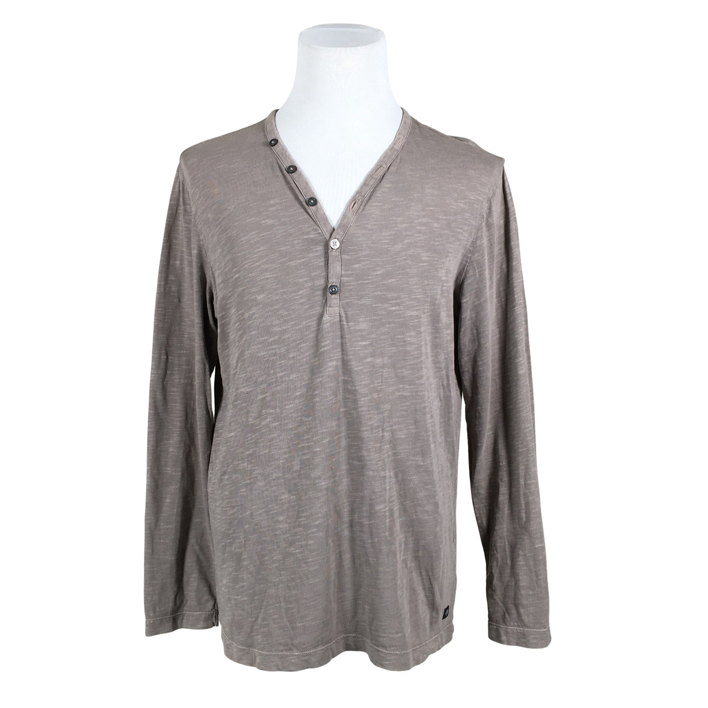 Unisex Marc O'Polo - Tricot shirt, size L - Gray (1)