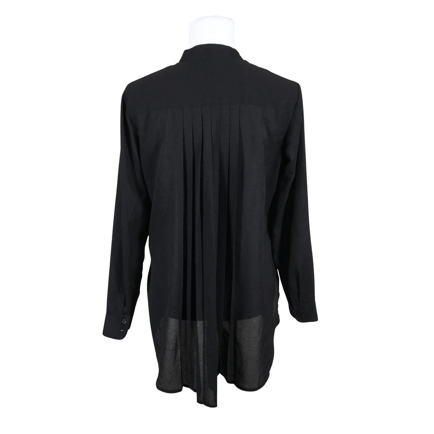 Unisex s.Oliver - Schiffon tunic, size 38 - Black (2)