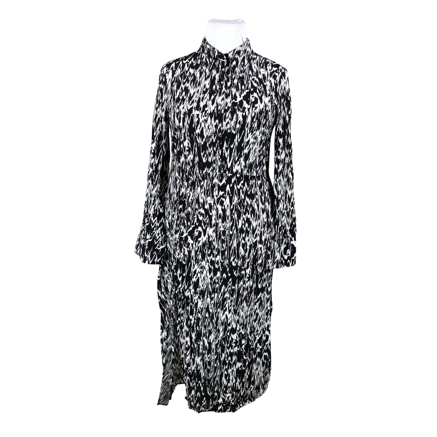 Unisex &Other Stories - Schiffon dress, size 42 - Black (1)