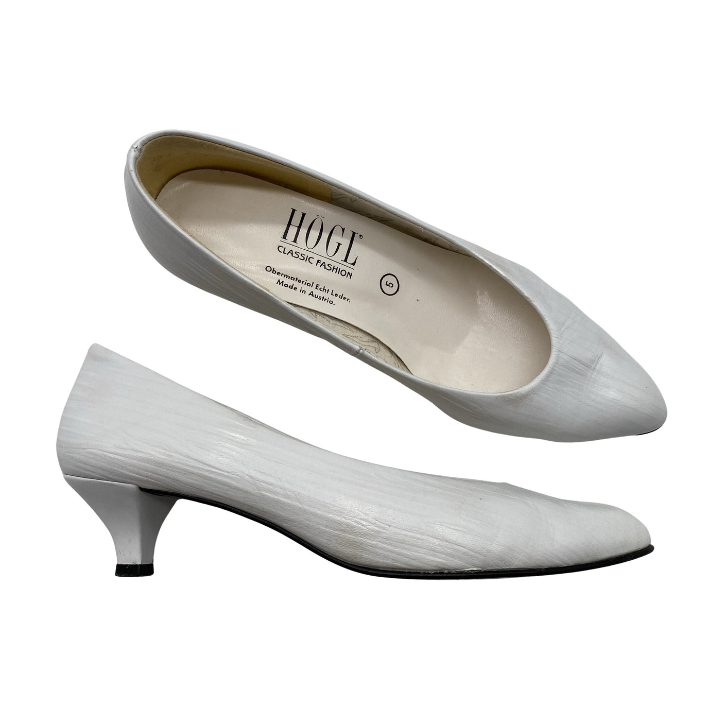 Unisex Högl - High heels, size 38 - White (1)