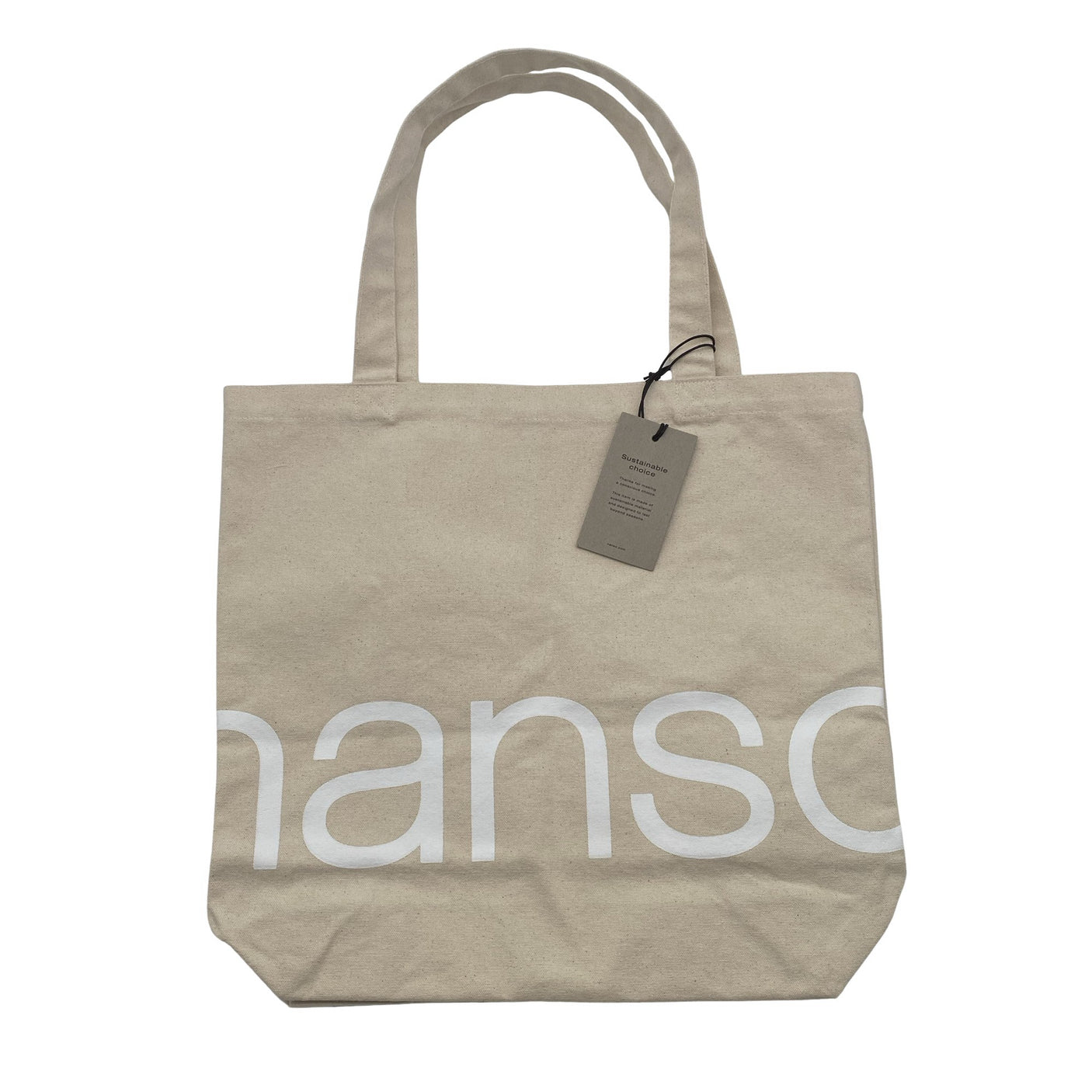 Unisex Nanso - Shopping bag, size Maxi - Beige (1)