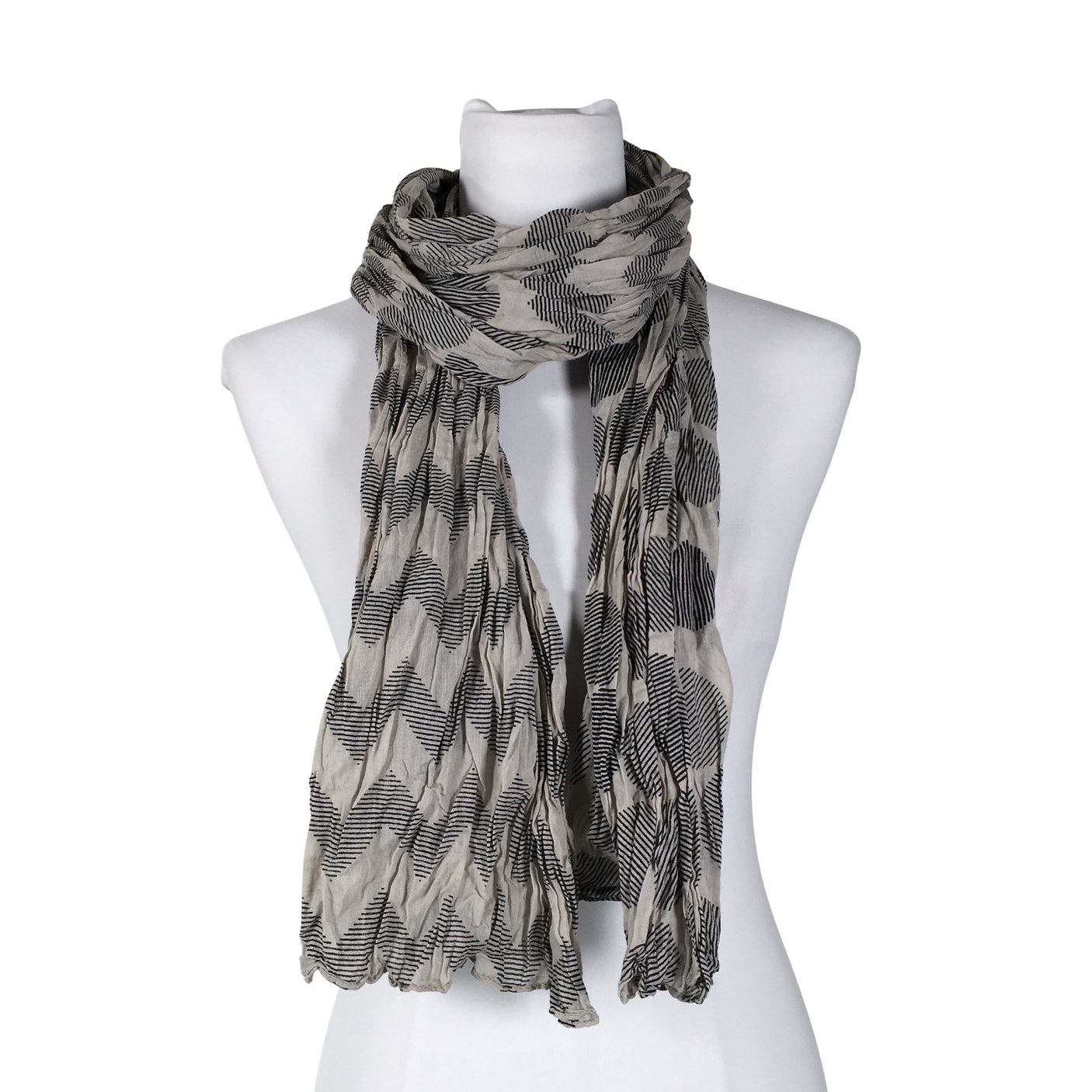 Unisex Gudrun Sjöden - Scarf, size Midi - Gray (2)