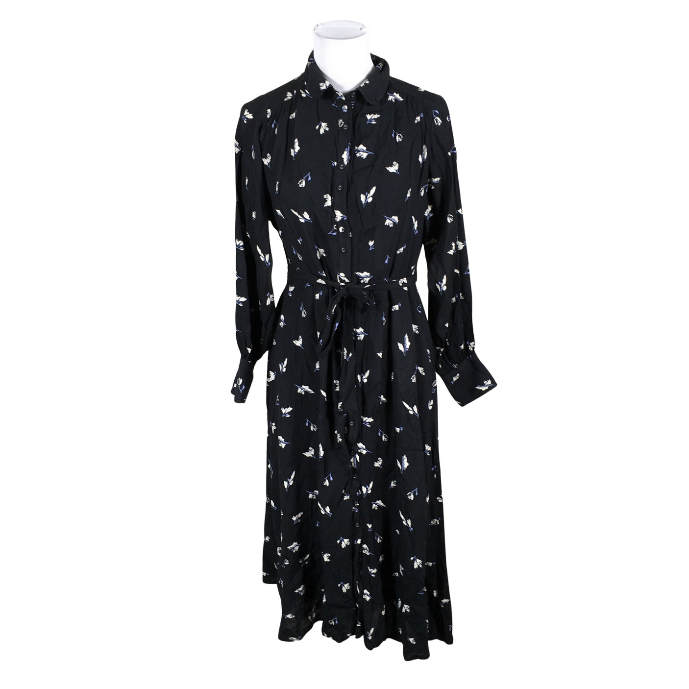 Unisex Selected - Schiffon dress, size 36 - Black (1)