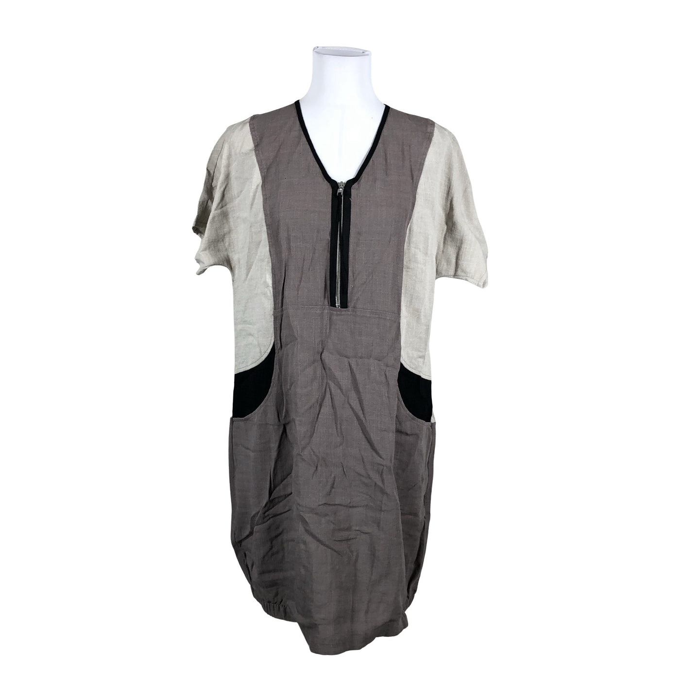 Unisex Q'neel - Dress, size 40 - Beige (1)
