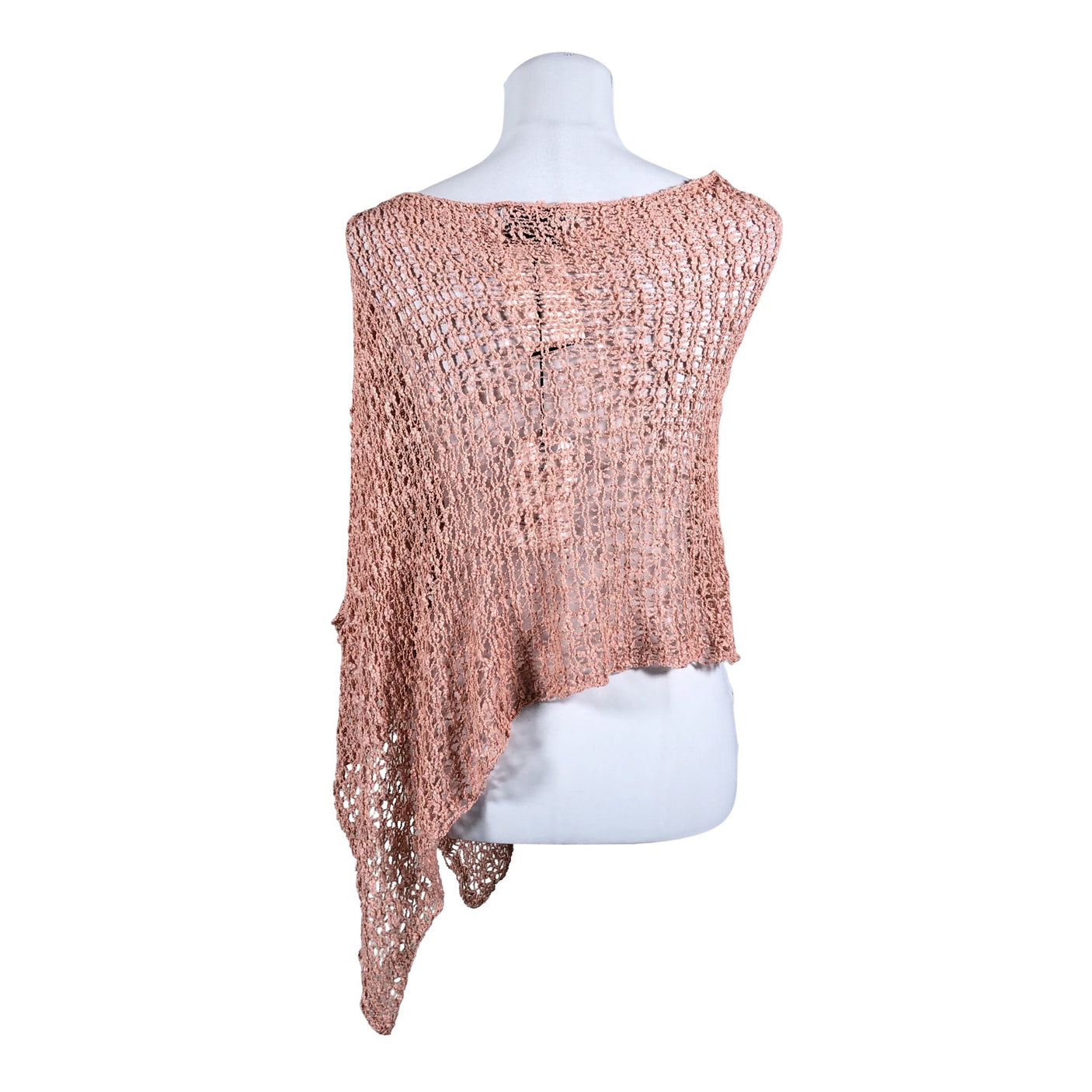 Unisex Bohemiana - Poncho, size 40 - Light pink (2)