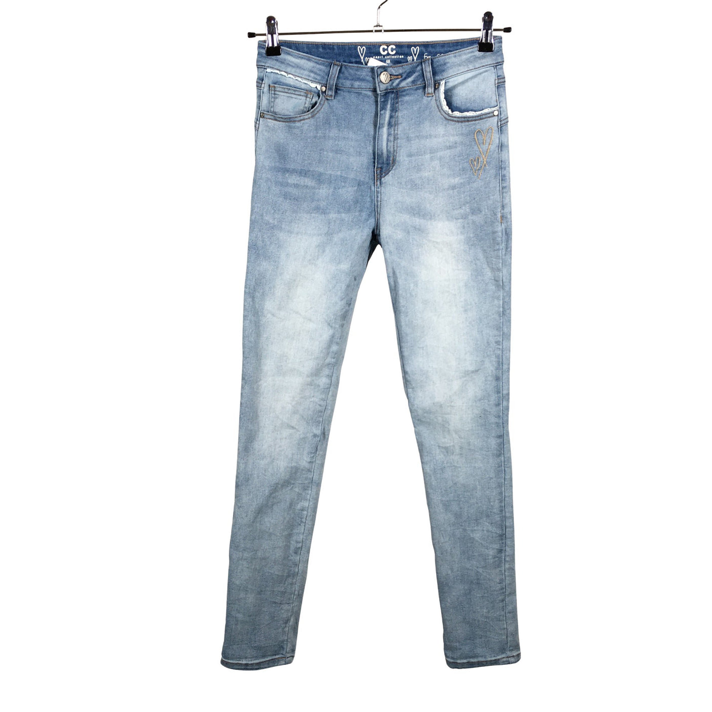 Unisex Capri collection - Jeans, size 38 - Light blue (1)