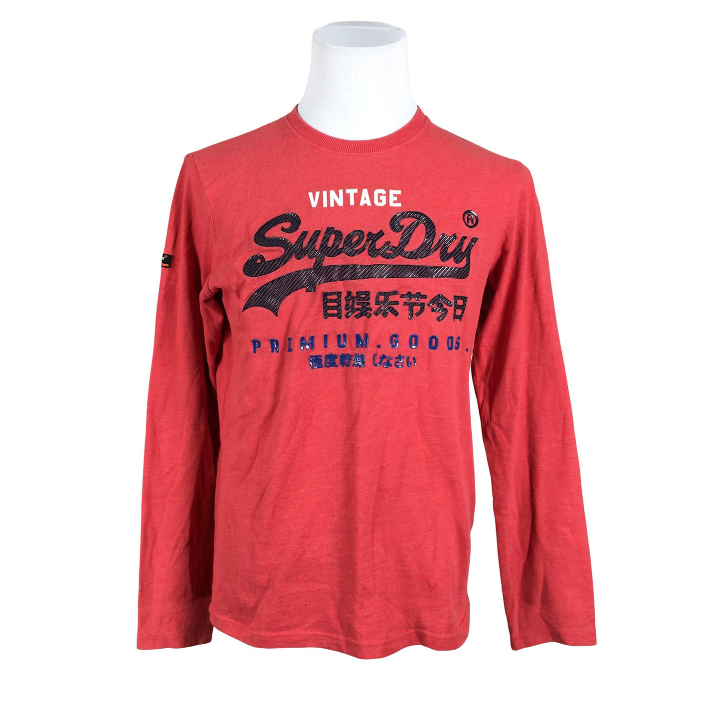 Unisex Superdry - Tricot shirt, size L - Red (1)