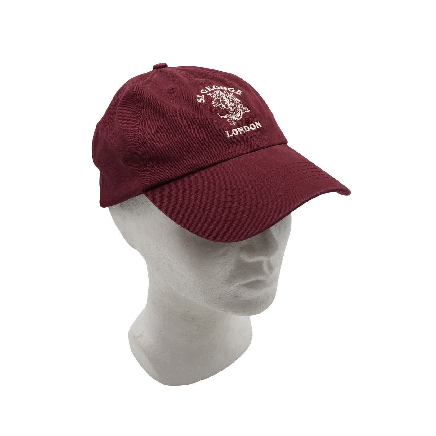 Unisex St.George - Cap, size 52 - 54 cm - Wine red (1)