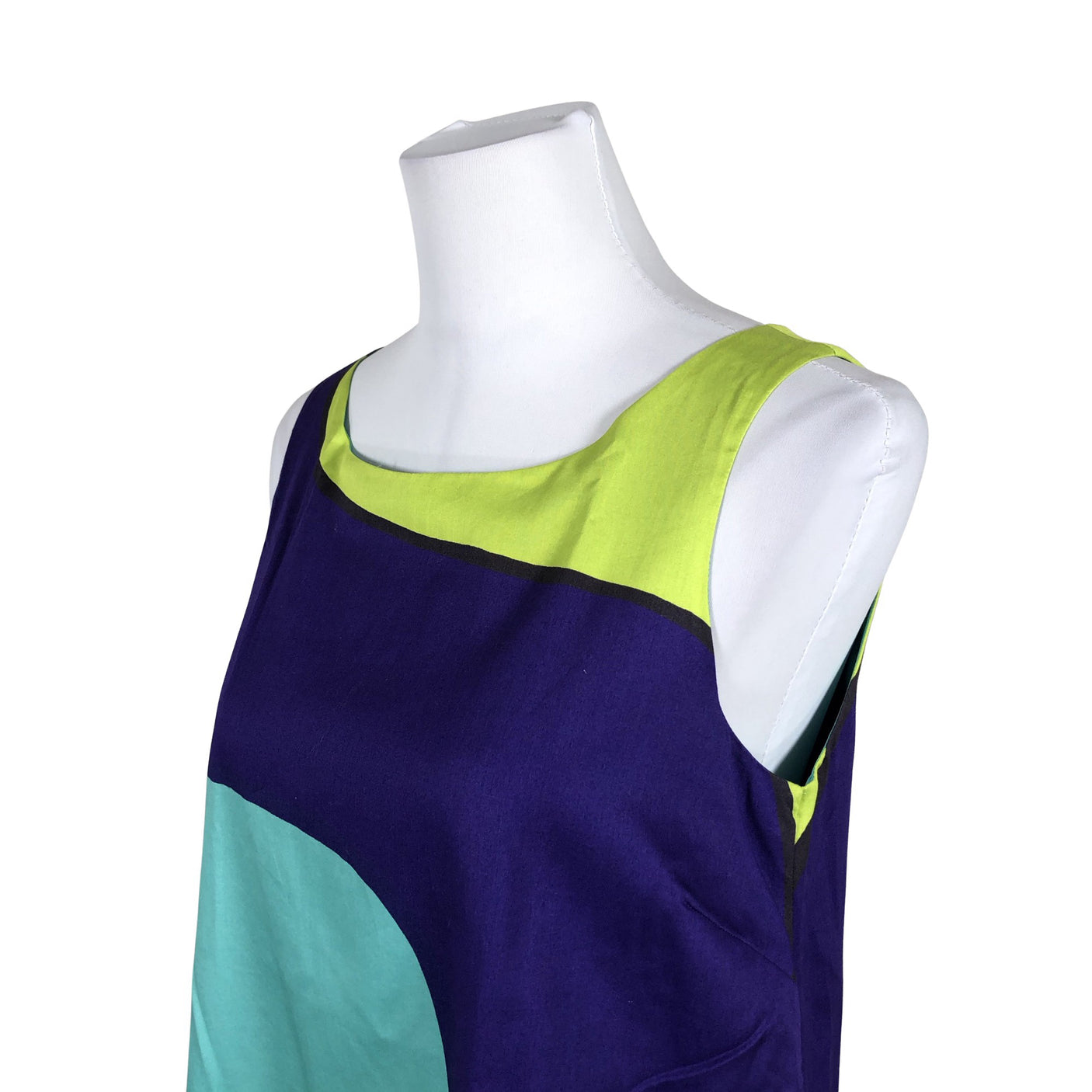 Unisex Marimekko - Dress, size 38 - Turquoise (3)