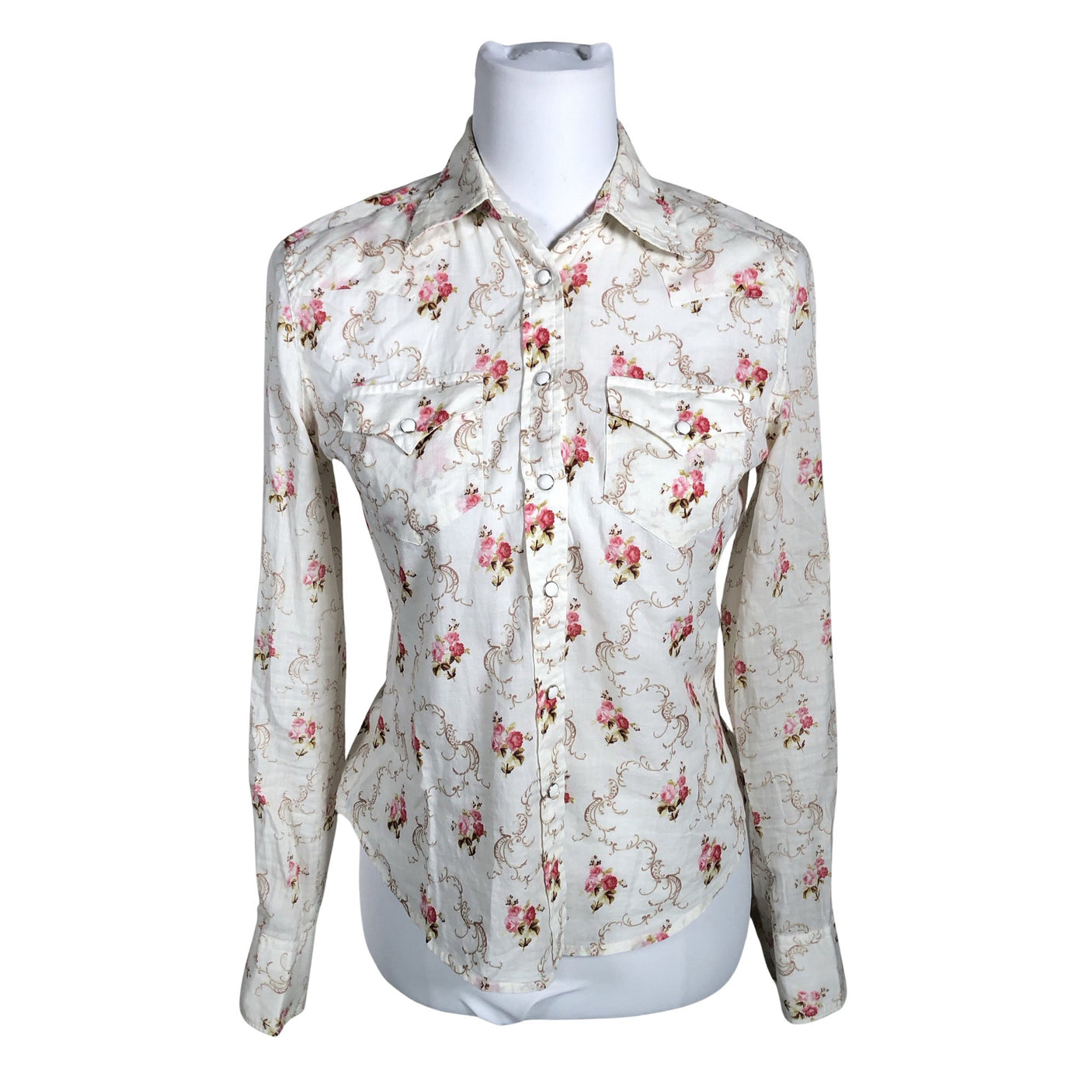 Unisex Ralph Lauren - Blouse, size 36 - Beige (1)