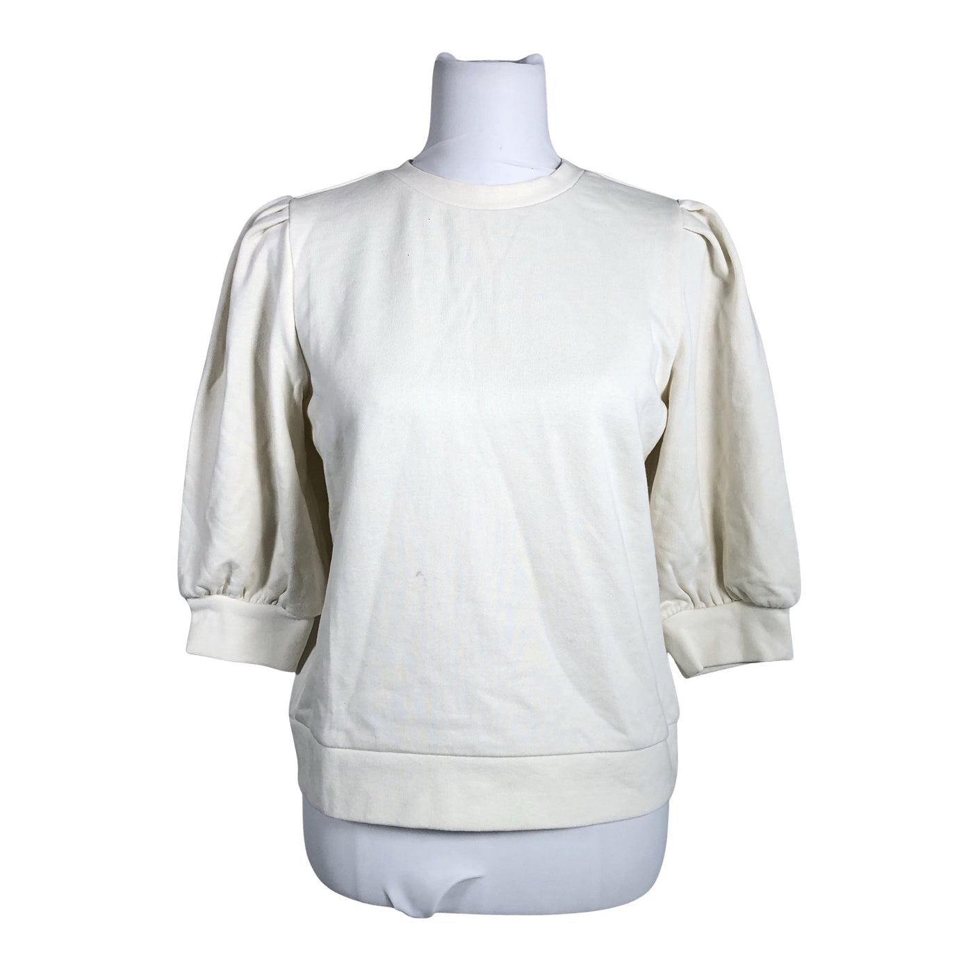 Unisex Anna Field - Tricot shirt, size 38 - Natural white (1)