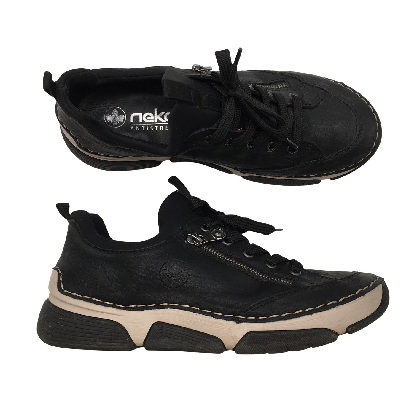 Unisex Rieker - Walking shoes, size 40 - Black (1)