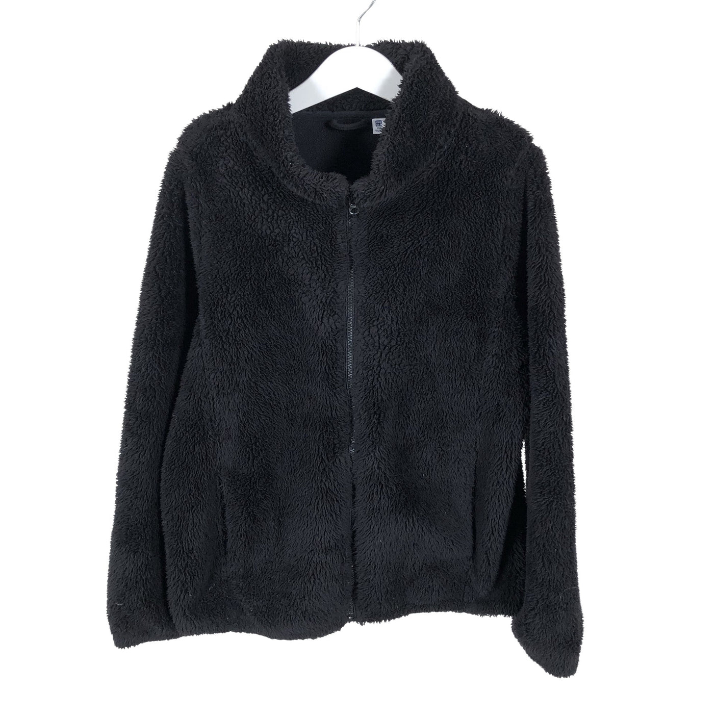 Unisex Uniqlo - Fleece jacket, size 146 - 152 - Black (1)