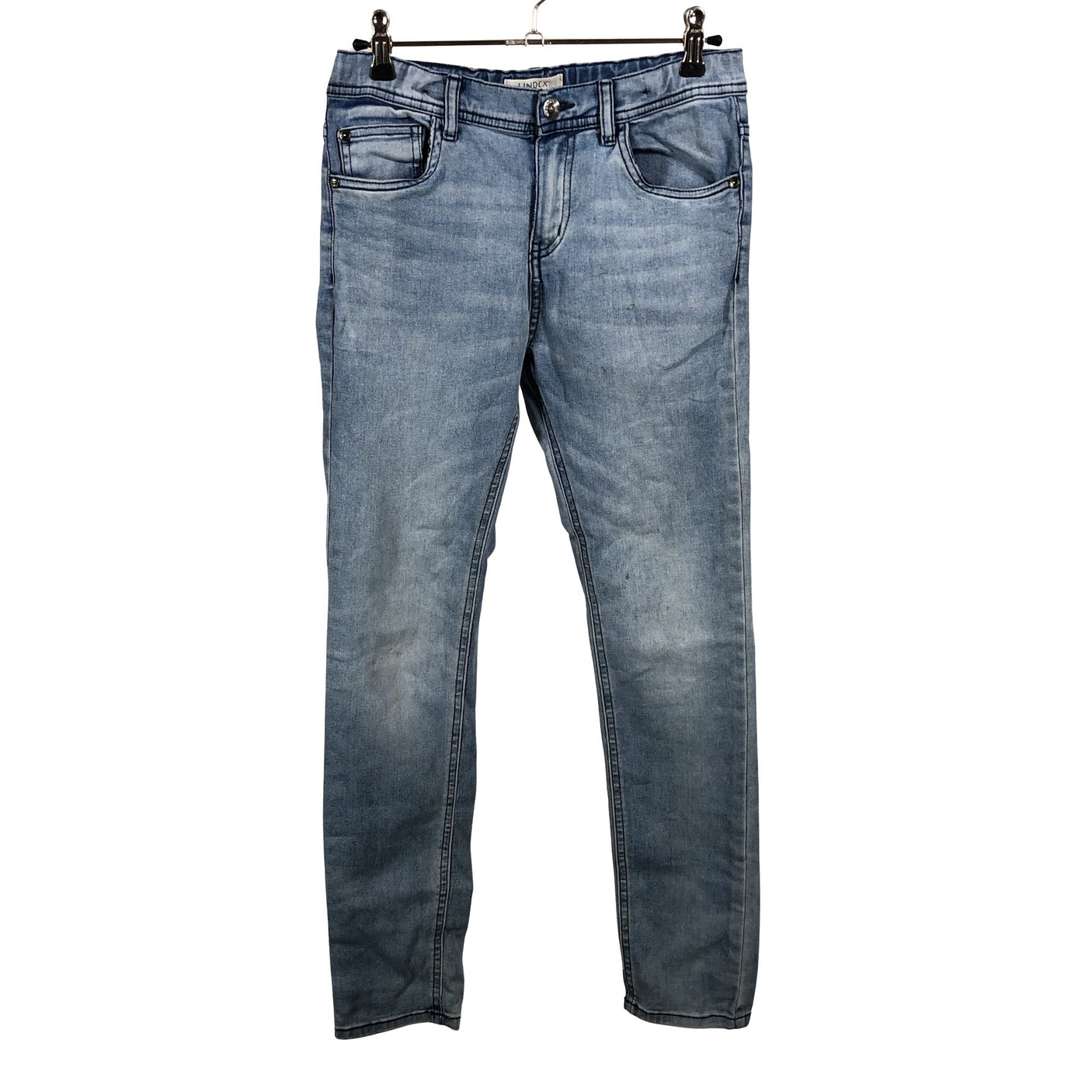 Unisex Lindex - Jeans, size 152 - 158 - Light blue (1)