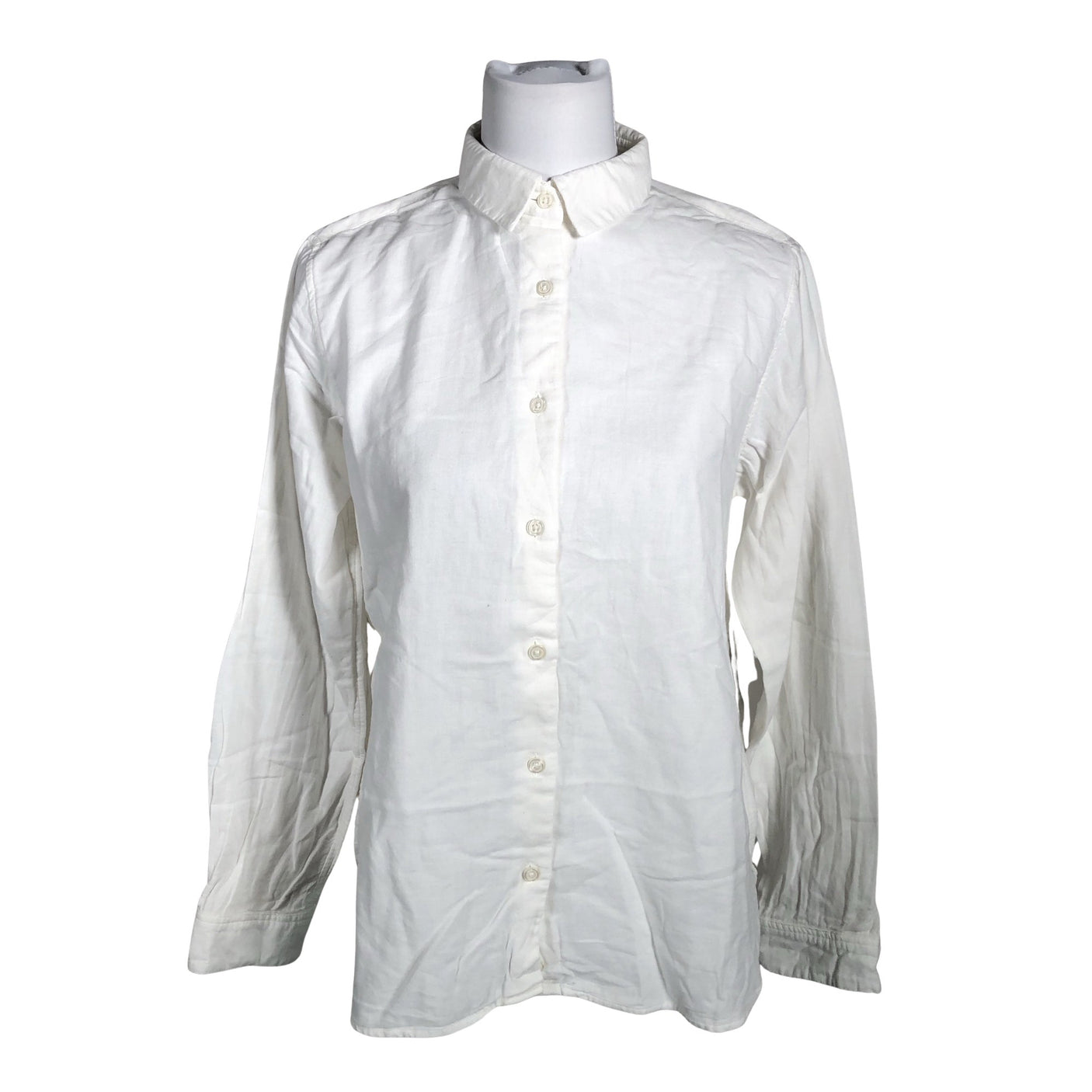 Unisex Muji - Collared shirt, size 40 - White (1)