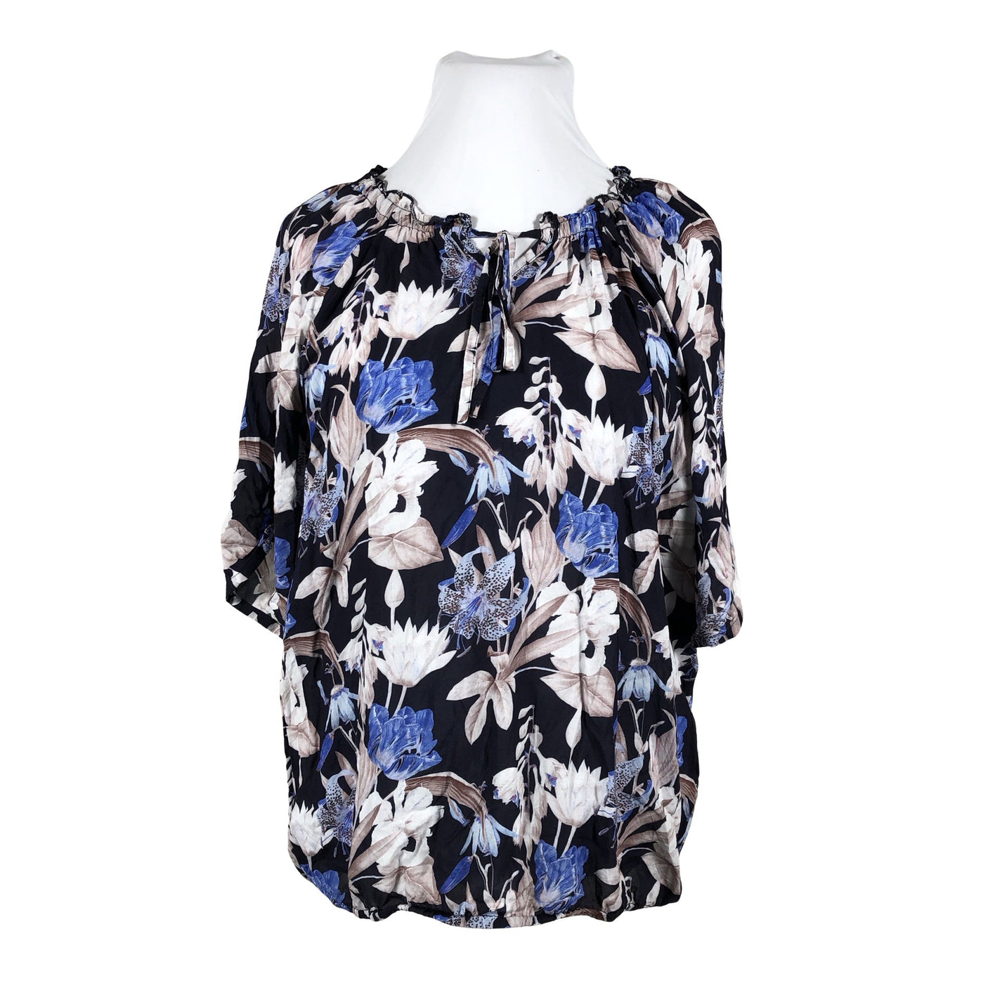 Unisex S.T.I - Short-sleeved blouse, size 42 - Blue (1)