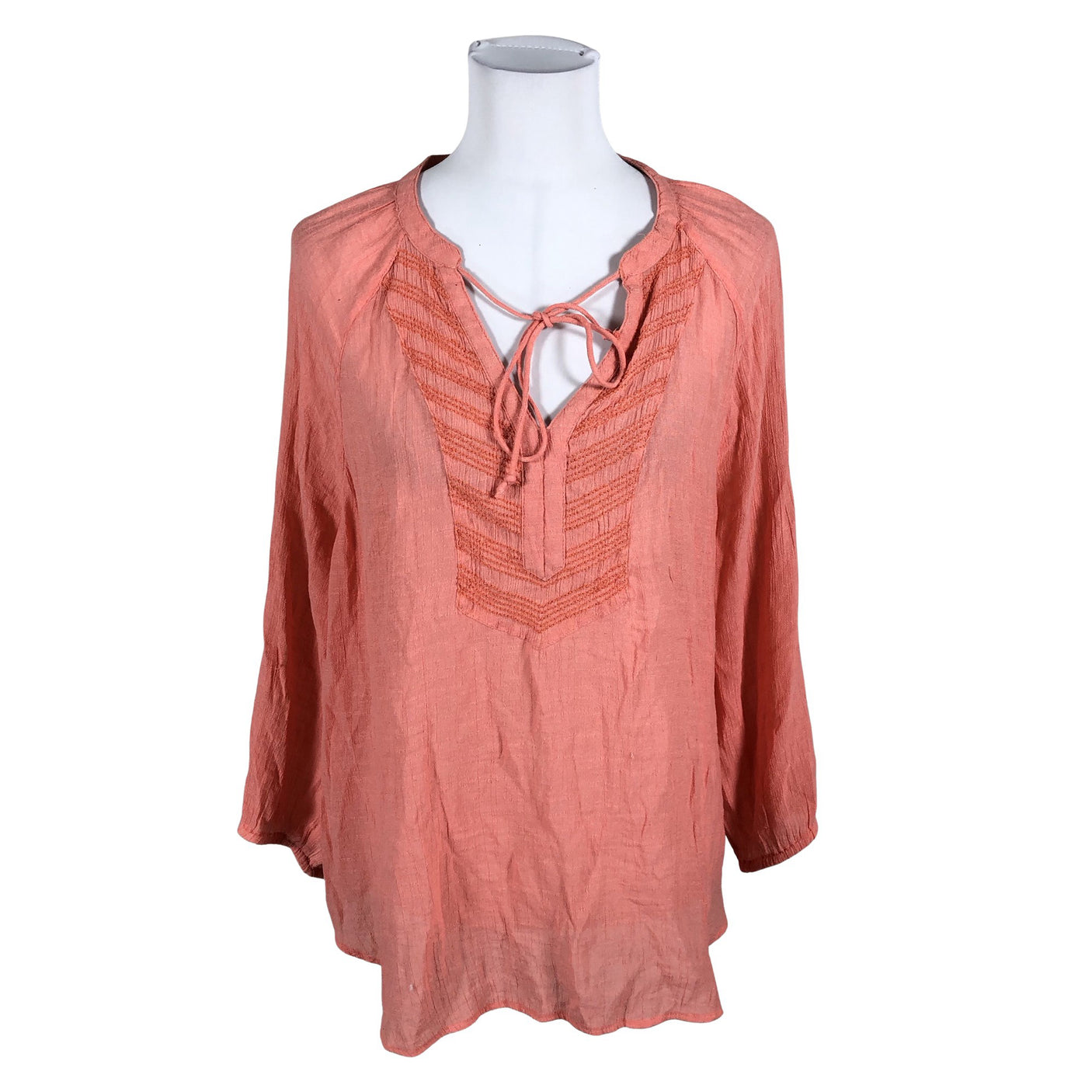 Unisex Lindex - Blouse, size 40 - Orange (1)