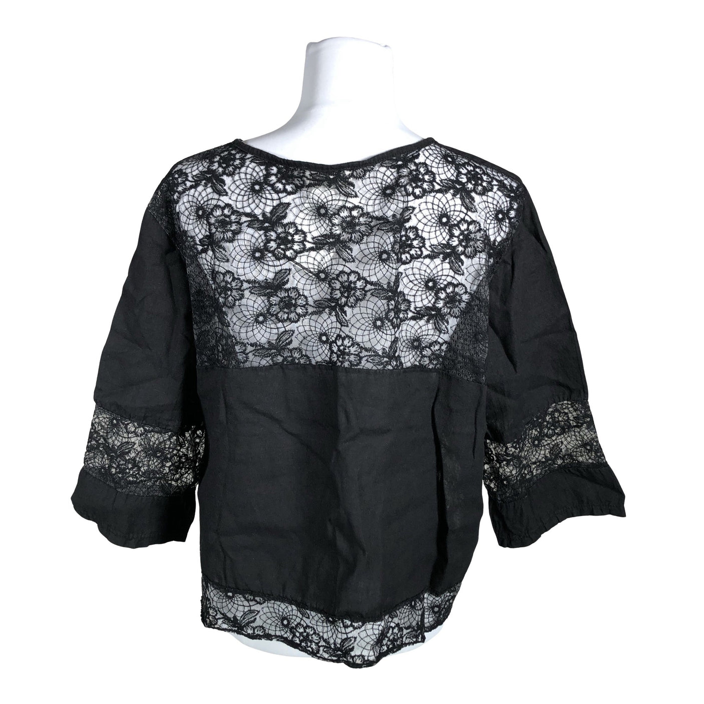 Unisex Bohemiana - Blouse, size 40 - Black (2)