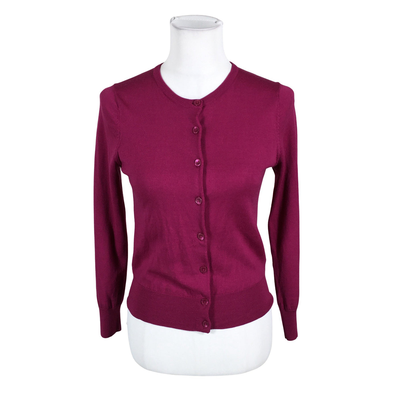 Unisex Filippa K. - Cardigan, size 36 - Wine red (1)