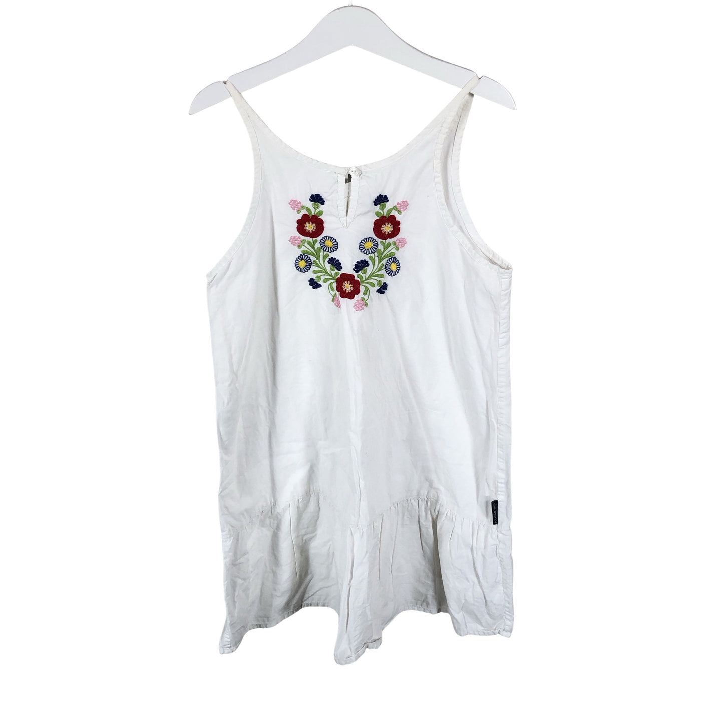 Unisex Polarn O. Pyret - Dress, size 122 - 128 - White (1)