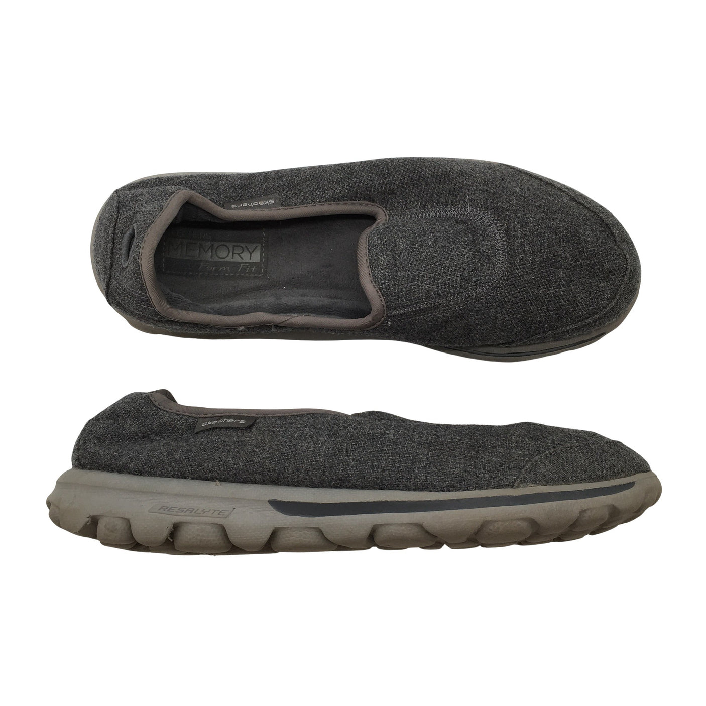 Unisex Skechers - Loafers, size 38 - Gray (1)
