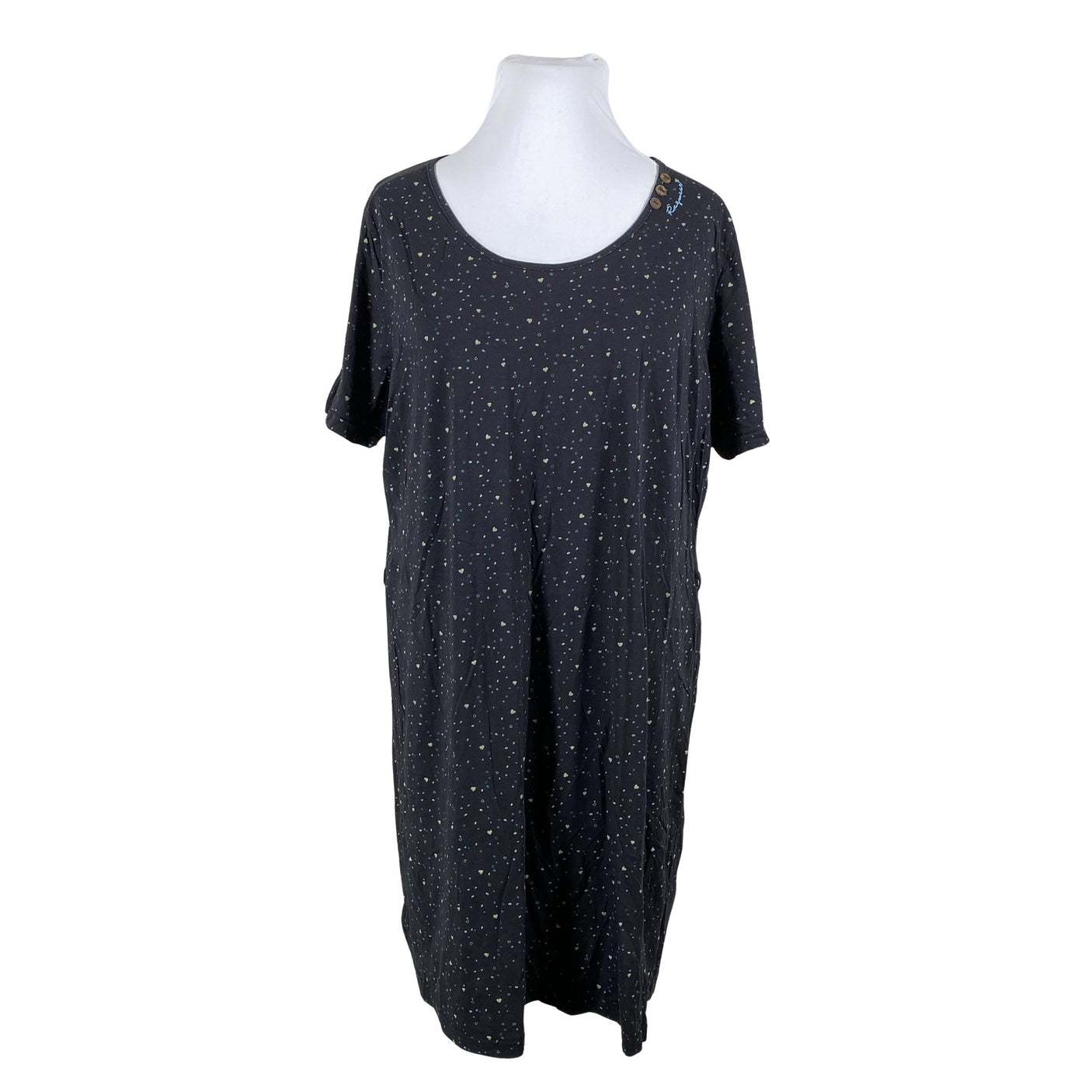 Unisex Ragwear - Tricot dress, size 50 - Black (1)
