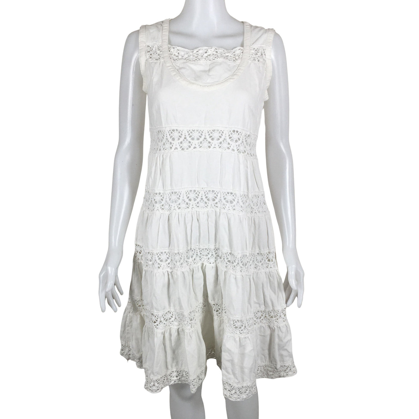 Unisex Noa Noa - Dress, size 34 - White (1)