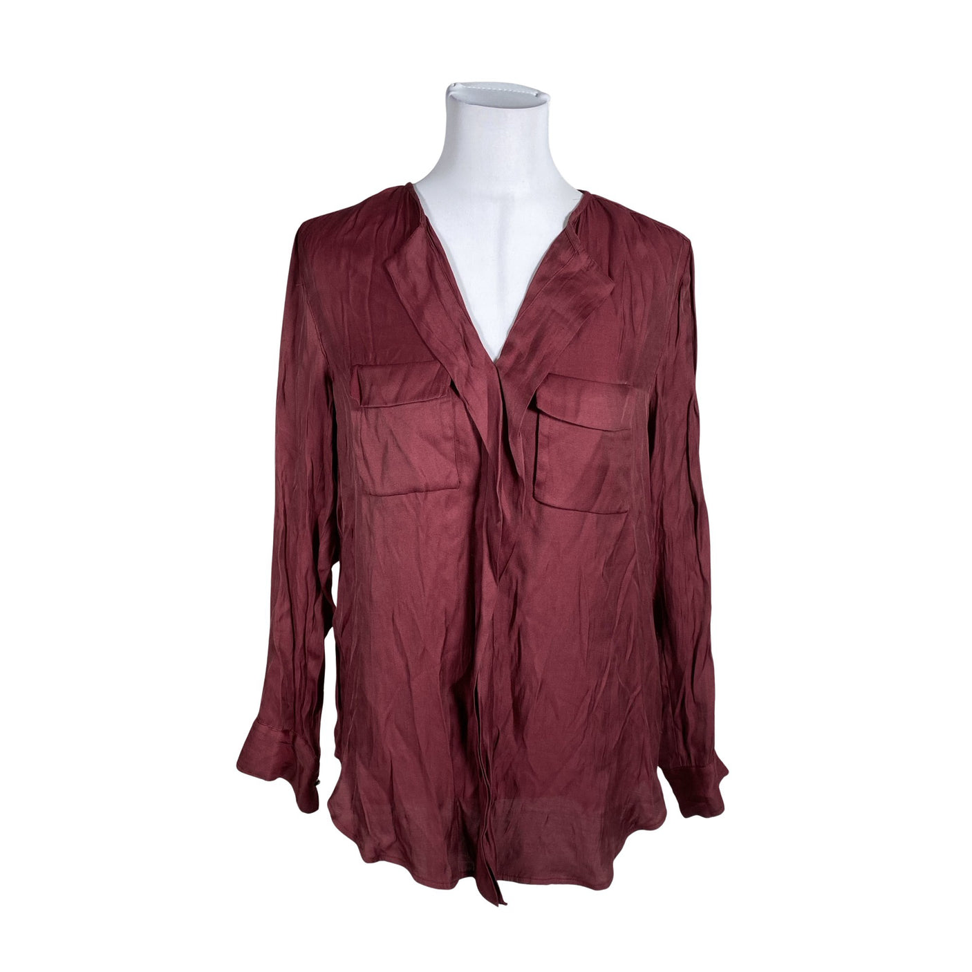 Unisex InWear - Blouse, size 38 - Wine red (1)