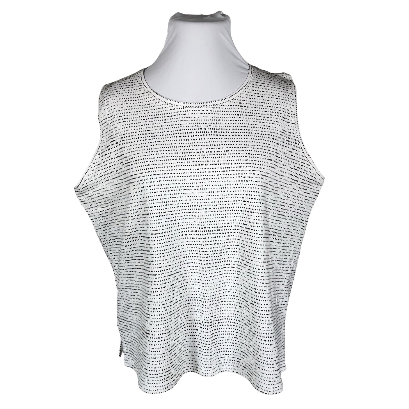 Unisex Nanso - Tricot tank top, size 46 - White (1)
