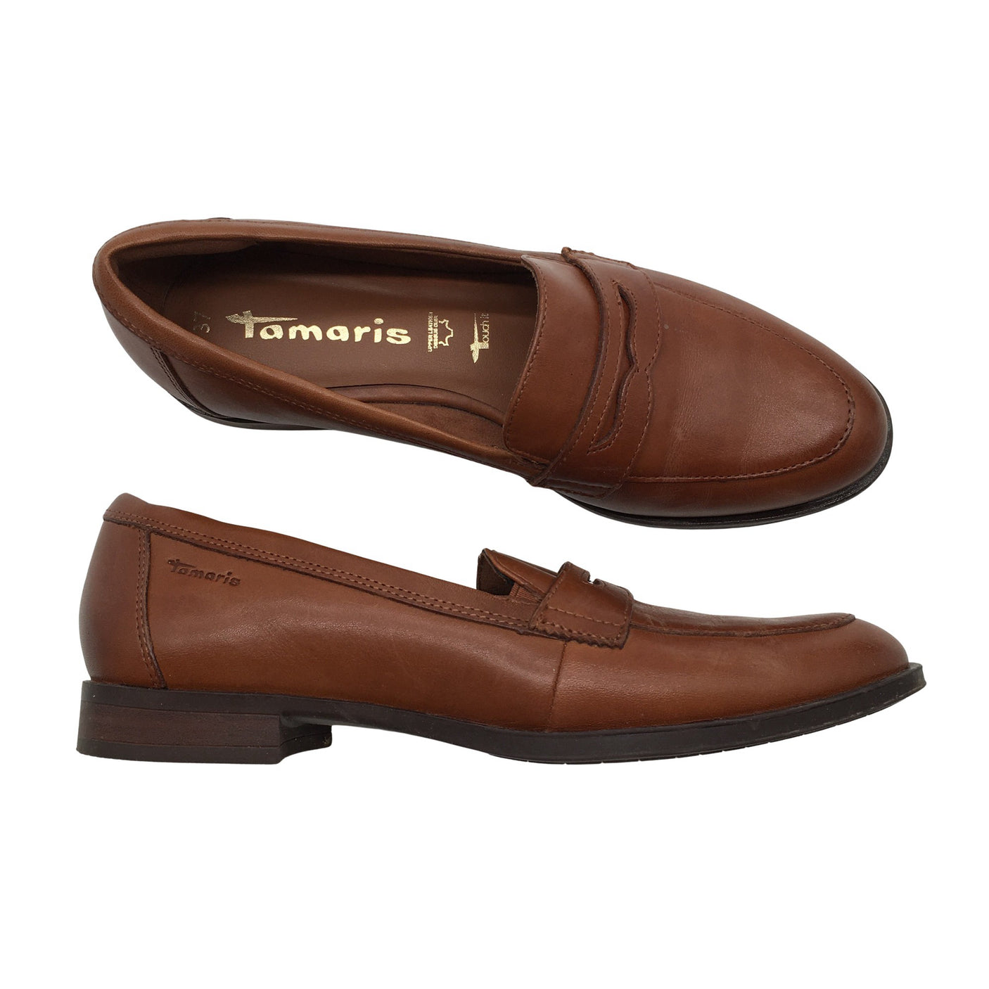 Unisex Tamaris - Loafers, size 37 - Brown (1)