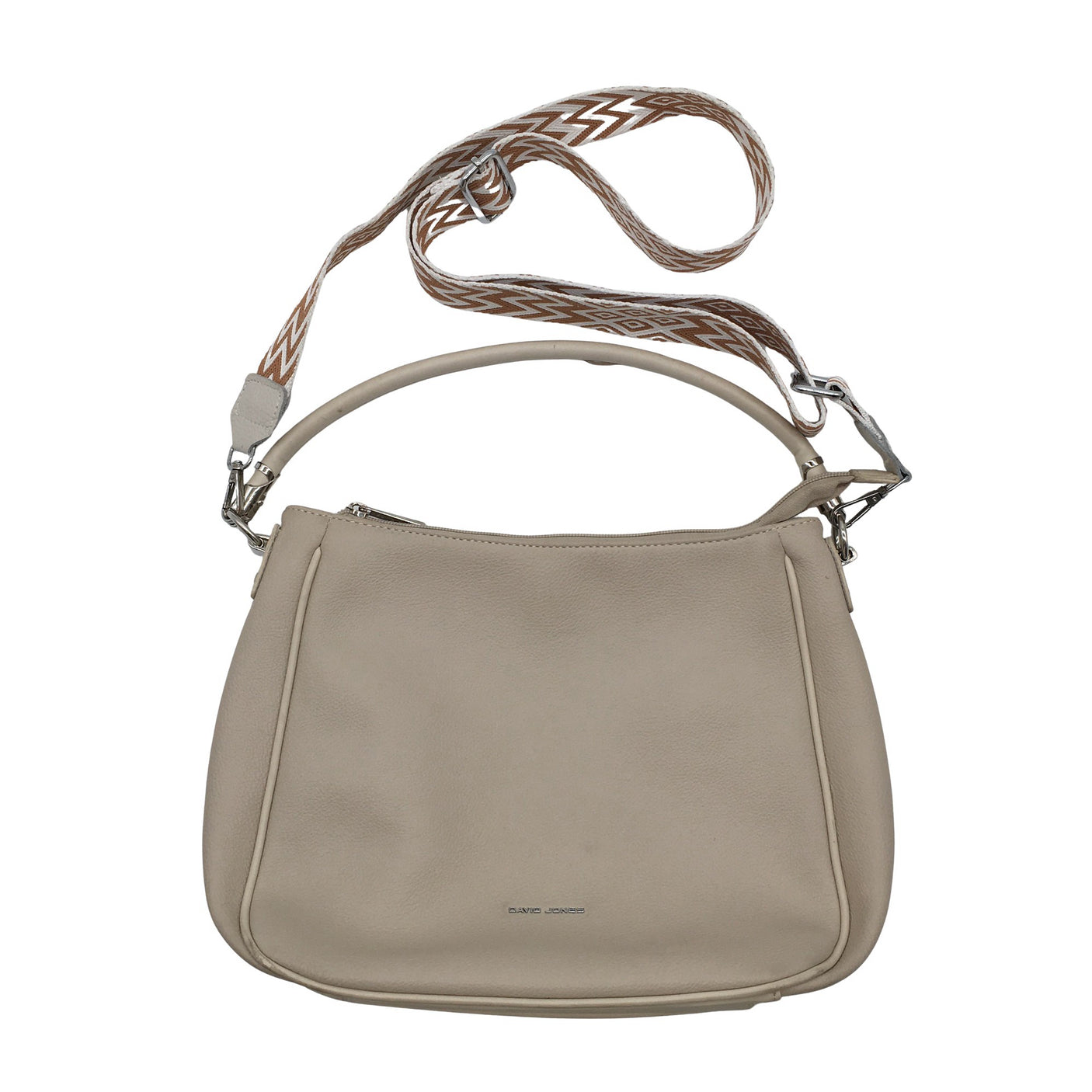 Unisex David Jones - Handbag, size Midi - Beige (1)
