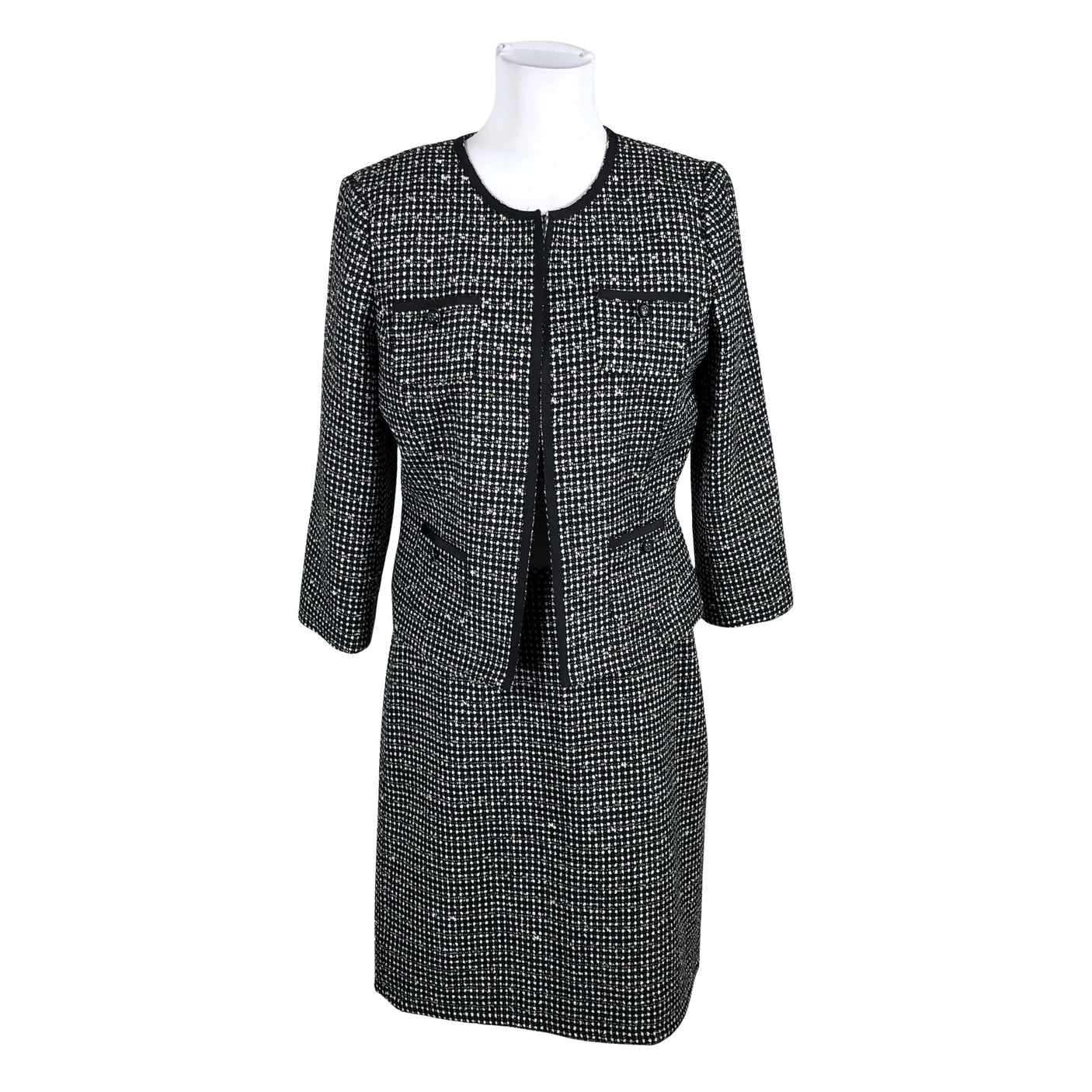 Unisex Tahari Arthur S.Levine - Suit set, size 38 - Black (1)
