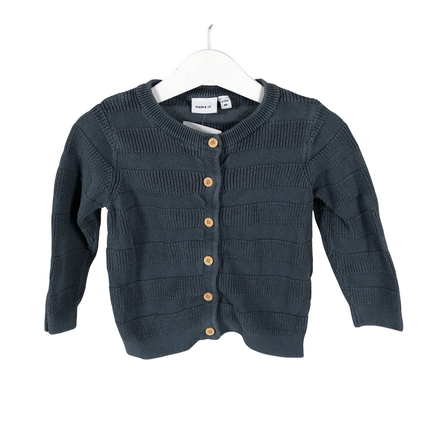Unisex Name It - Cardigan, size 74 - 80 - Blue (1)