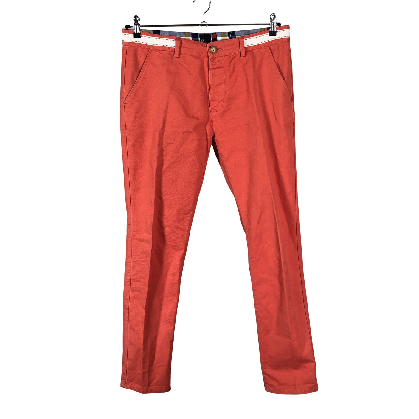 Unisex Red Collar Project - Chinos, size W31 - Orange (1)