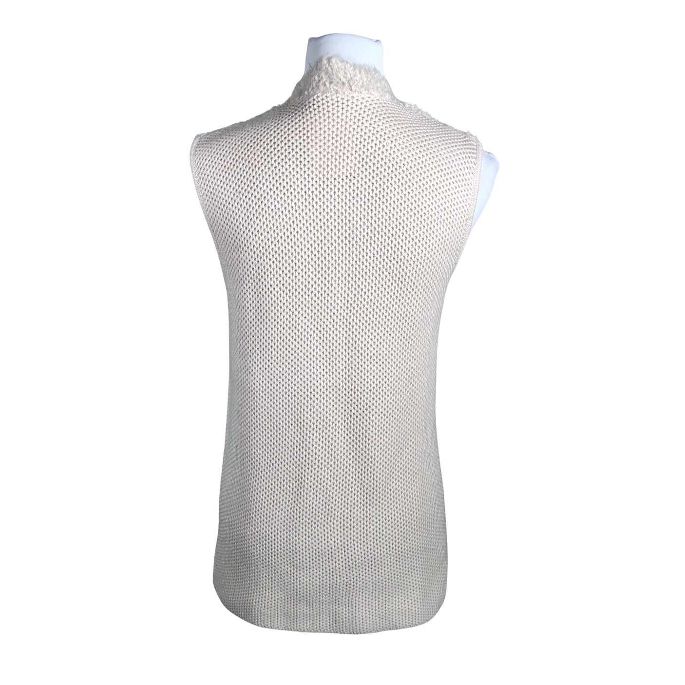 Unisex Taifun - Knit vest, size 38 - Beige (2)