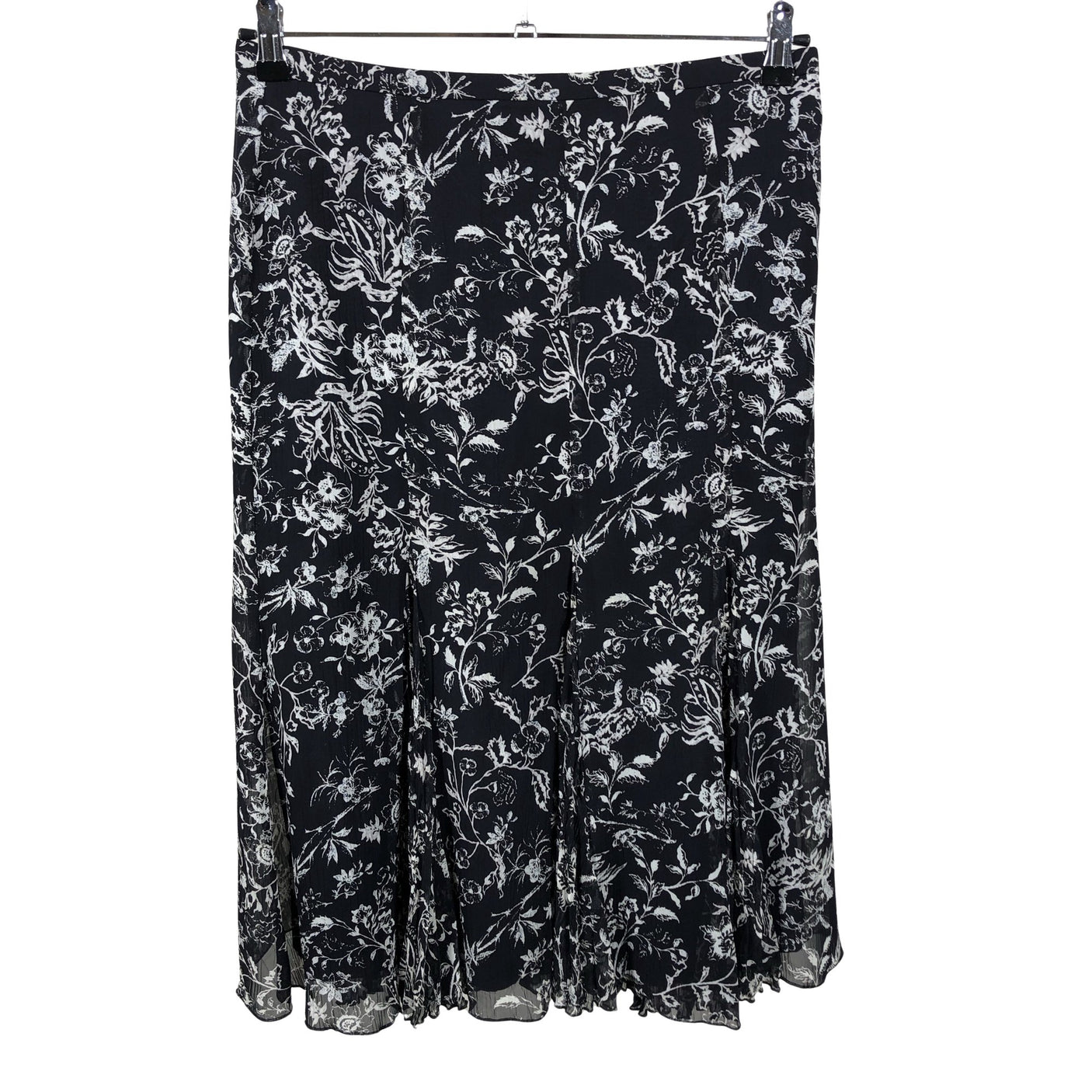 Unisex Gerry Weber - Fabric skirt, size 40 - Black (1)