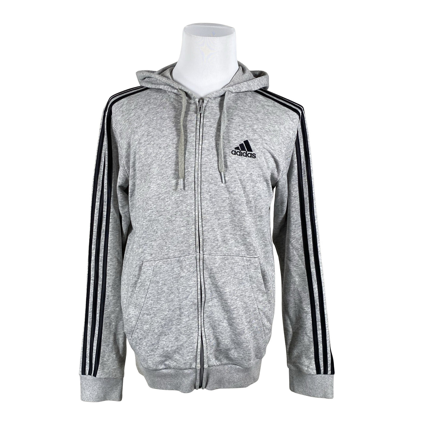 Unisex Adidas - Hoodie, size M - Gray (1)