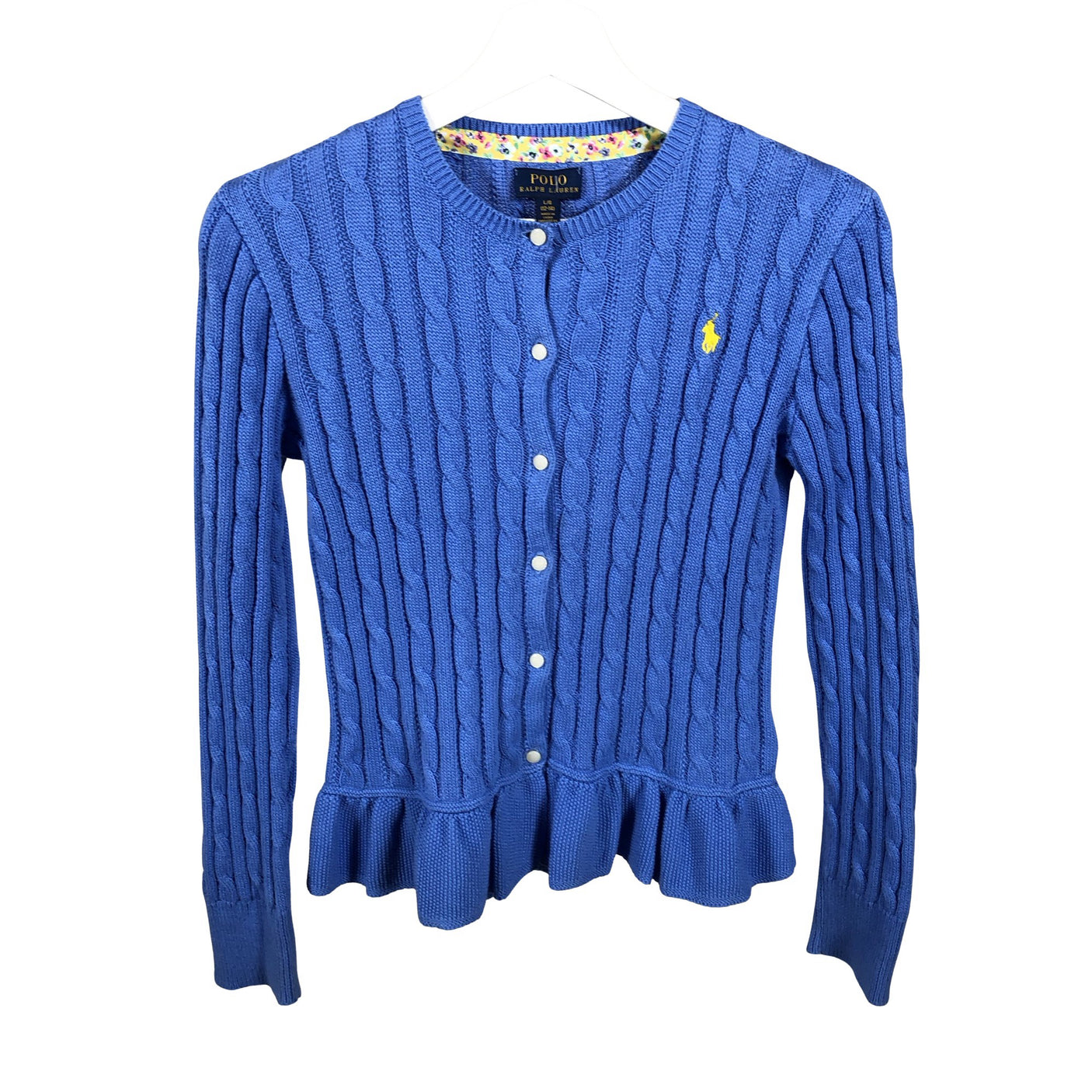 Unisex Polo Ralph Lauren - Cardigan, size 158 - 164 - Light blue (1)
